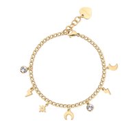 Bracciale Sagapo Donna Message in Acciaio Cristallo SSG16